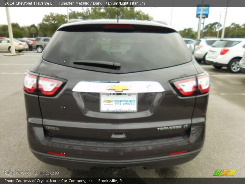 Tungsten Metallic / Dark Titanium/Light Titanium 2014 Chevrolet Traverse LT