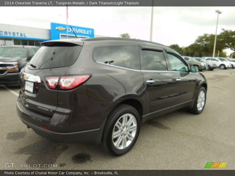Tungsten Metallic / Dark Titanium/Light Titanium 2014 Chevrolet Traverse LT