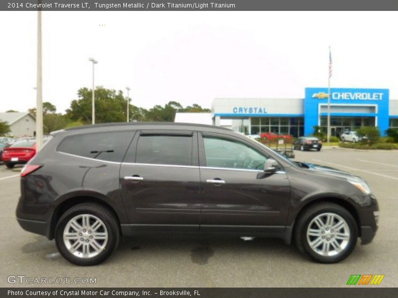 Tungsten Metallic / Dark Titanium/Light Titanium 2014 Chevrolet Traverse LT