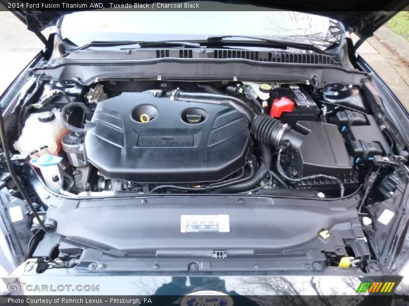 Tuxedo Black / Charcoal Black 2014 Ford Fusion Titanium AWD