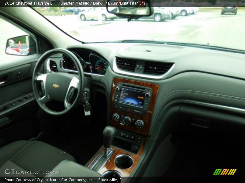 Tungsten Metallic / Dark Titanium/Light Titanium 2014 Chevrolet Traverse LT