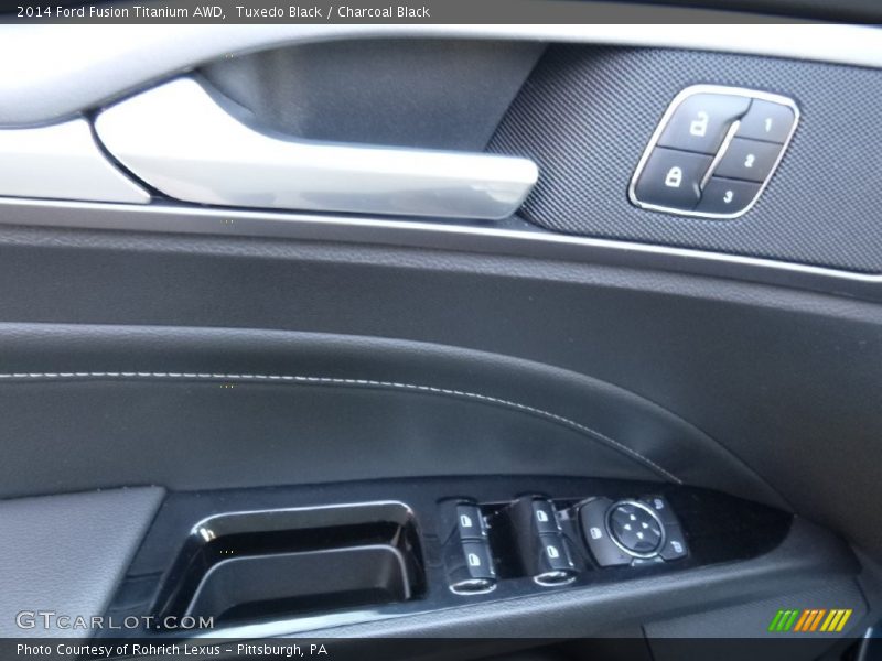 Tuxedo Black / Charcoal Black 2014 Ford Fusion Titanium AWD