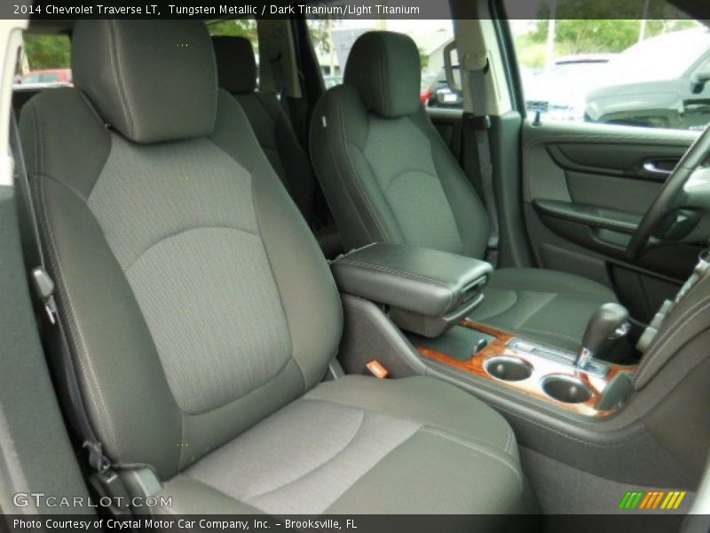 Tungsten Metallic / Dark Titanium/Light Titanium 2014 Chevrolet Traverse LT