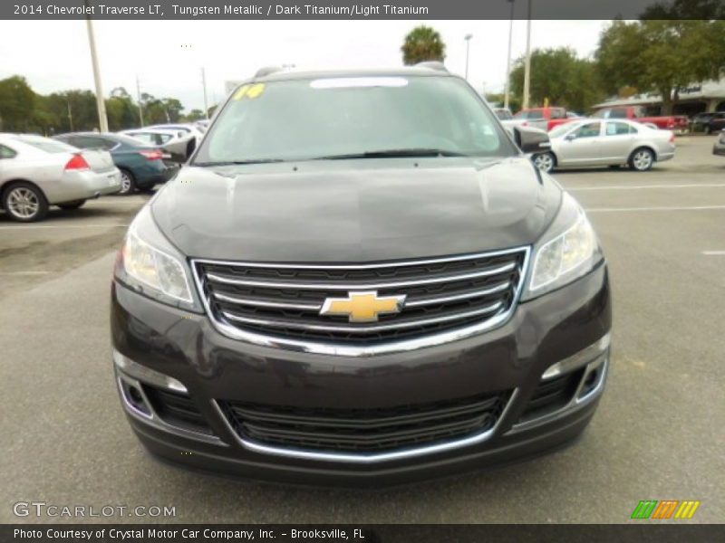 Tungsten Metallic / Dark Titanium/Light Titanium 2014 Chevrolet Traverse LT