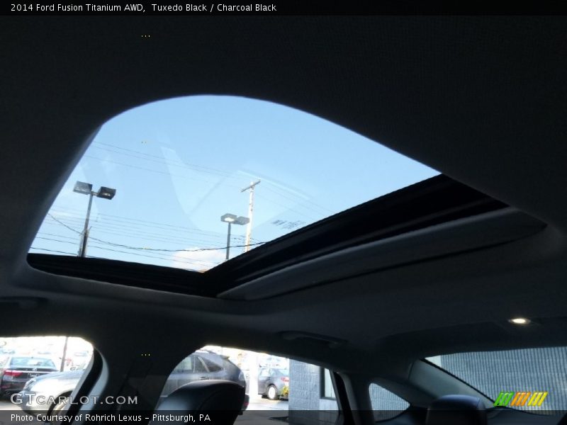 Tuxedo Black / Charcoal Black 2014 Ford Fusion Titanium AWD