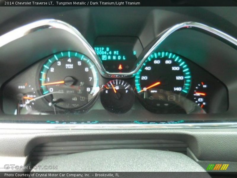 Tungsten Metallic / Dark Titanium/Light Titanium 2014 Chevrolet Traverse LT