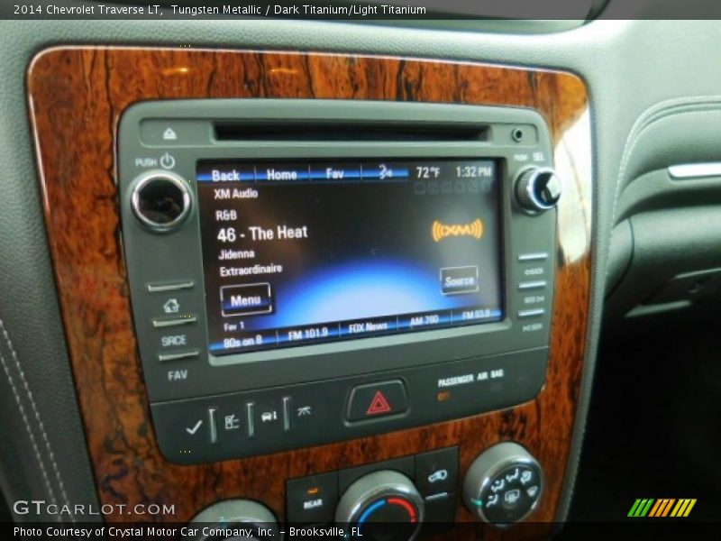 Tungsten Metallic / Dark Titanium/Light Titanium 2014 Chevrolet Traverse LT