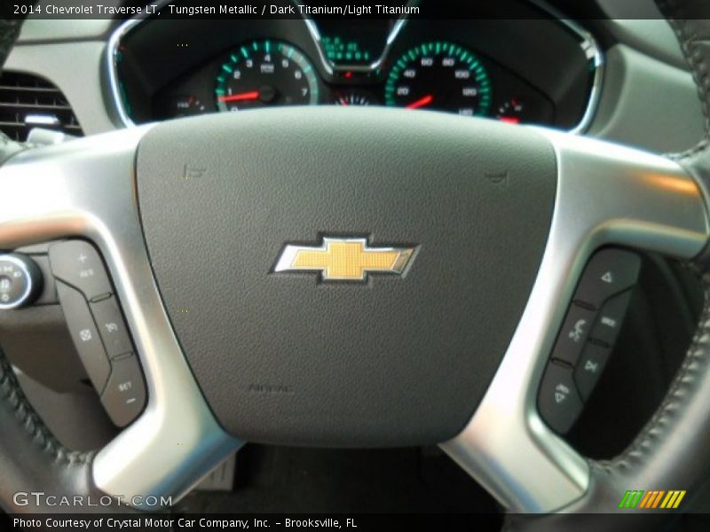 Tungsten Metallic / Dark Titanium/Light Titanium 2014 Chevrolet Traverse LT