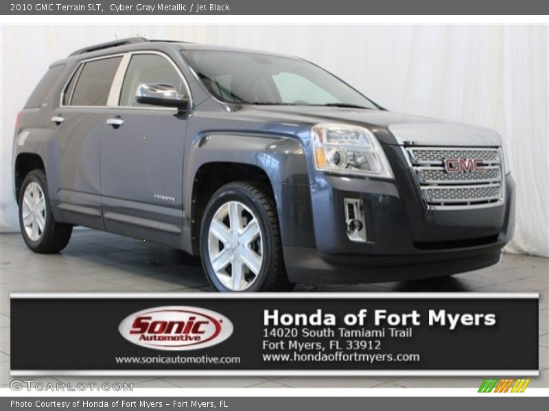 Cyber Gray Metallic / Jet Black 2010 GMC Terrain SLT