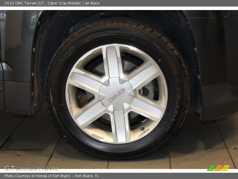 Cyber Gray Metallic / Jet Black 2010 GMC Terrain SLT