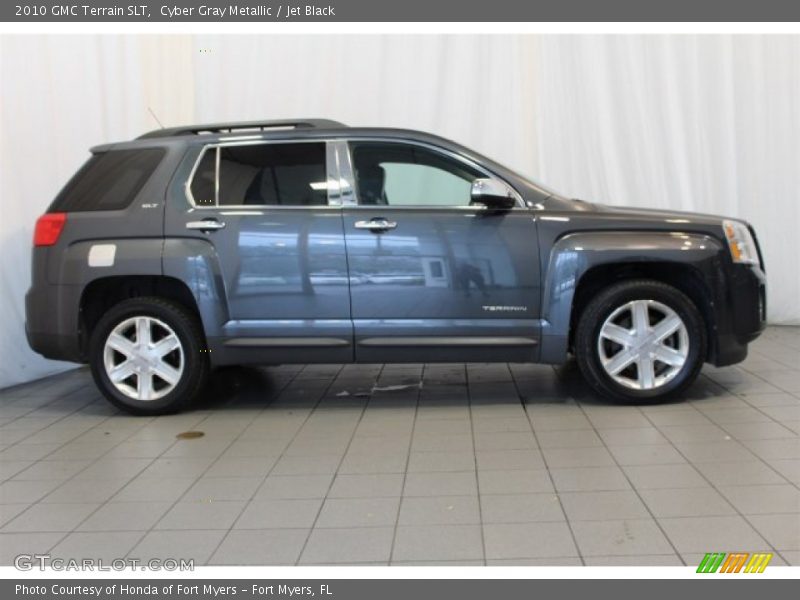Cyber Gray Metallic / Jet Black 2010 GMC Terrain SLT