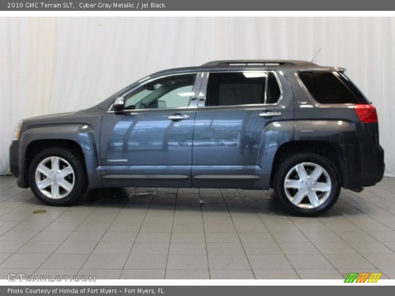 Cyber Gray Metallic / Jet Black 2010 GMC Terrain SLT