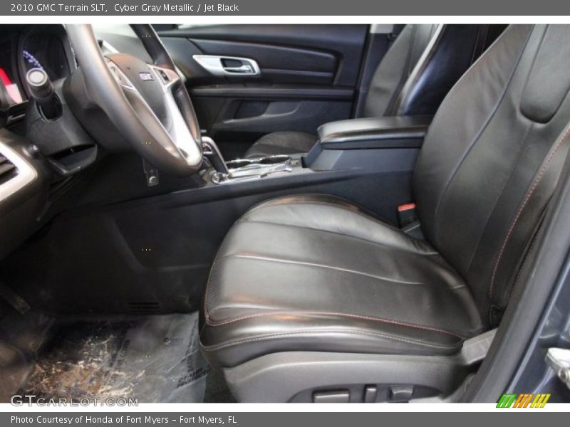 Cyber Gray Metallic / Jet Black 2010 GMC Terrain SLT