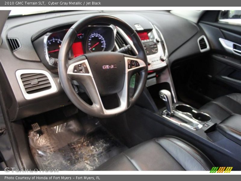 Cyber Gray Metallic / Jet Black 2010 GMC Terrain SLT