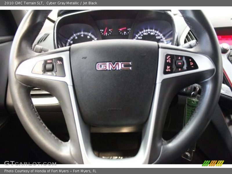 Cyber Gray Metallic / Jet Black 2010 GMC Terrain SLT