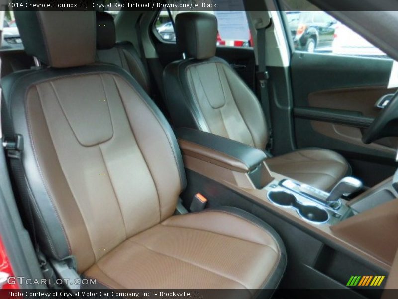 Crystal Red Tintcoat / Brownstone/Jet Black 2014 Chevrolet Equinox LT