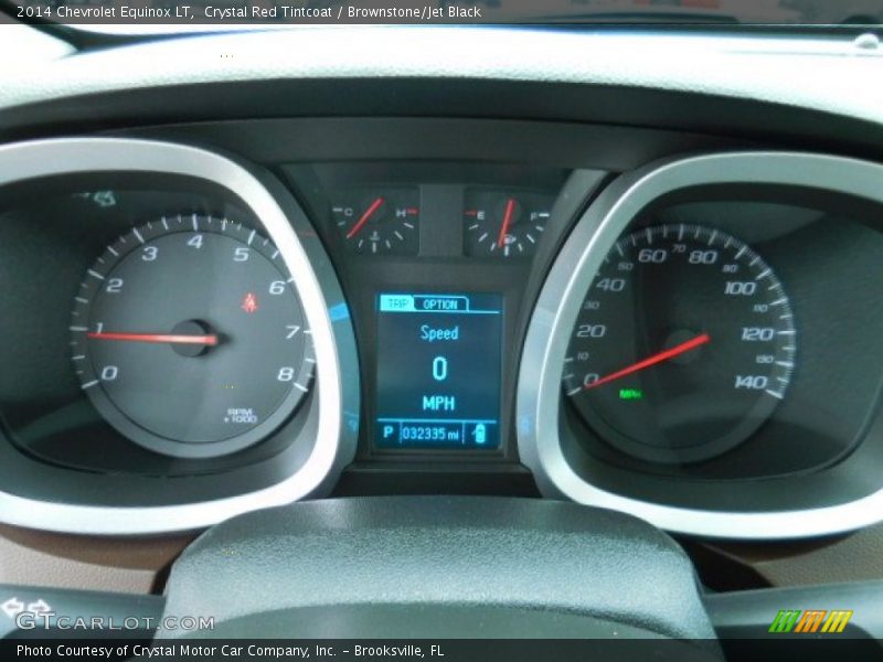 Crystal Red Tintcoat / Brownstone/Jet Black 2014 Chevrolet Equinox LT