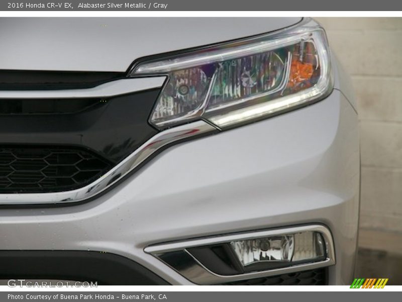 Alabaster Silver Metallic / Gray 2016 Honda CR-V EX