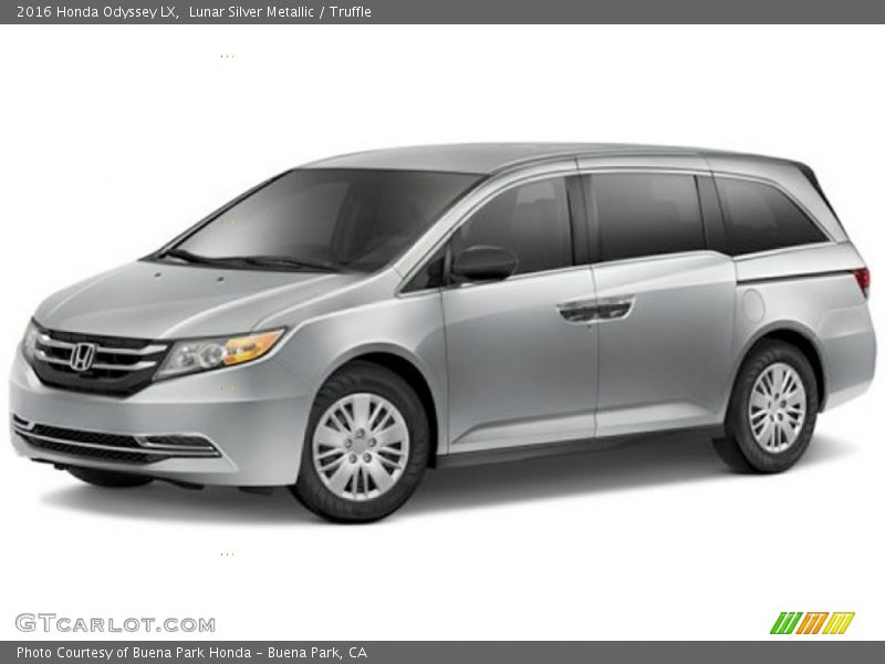 Lunar Silver Metallic / Truffle 2016 Honda Odyssey LX