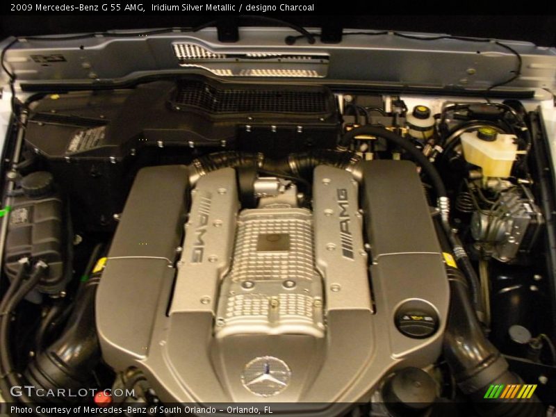 Iridium Silver Metallic / designo Charcoal 2009 Mercedes-Benz G 55 AMG