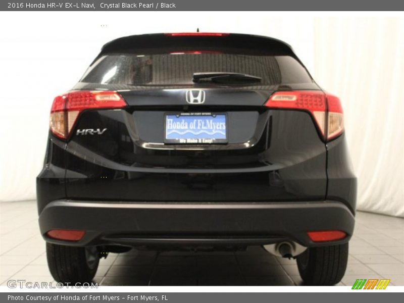 Crystal Black Pearl / Black 2016 Honda HR-V EX-L Navi