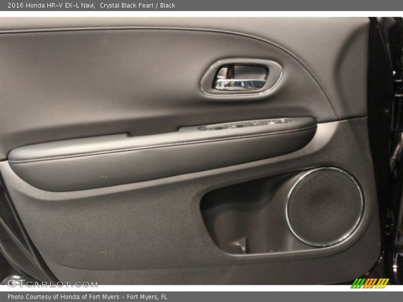 Crystal Black Pearl / Black 2016 Honda HR-V EX-L Navi