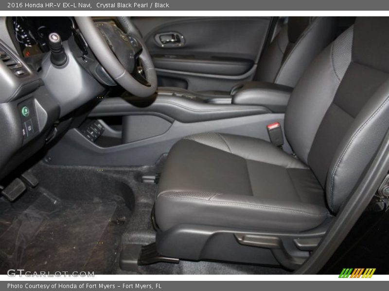 Crystal Black Pearl / Black 2016 Honda HR-V EX-L Navi