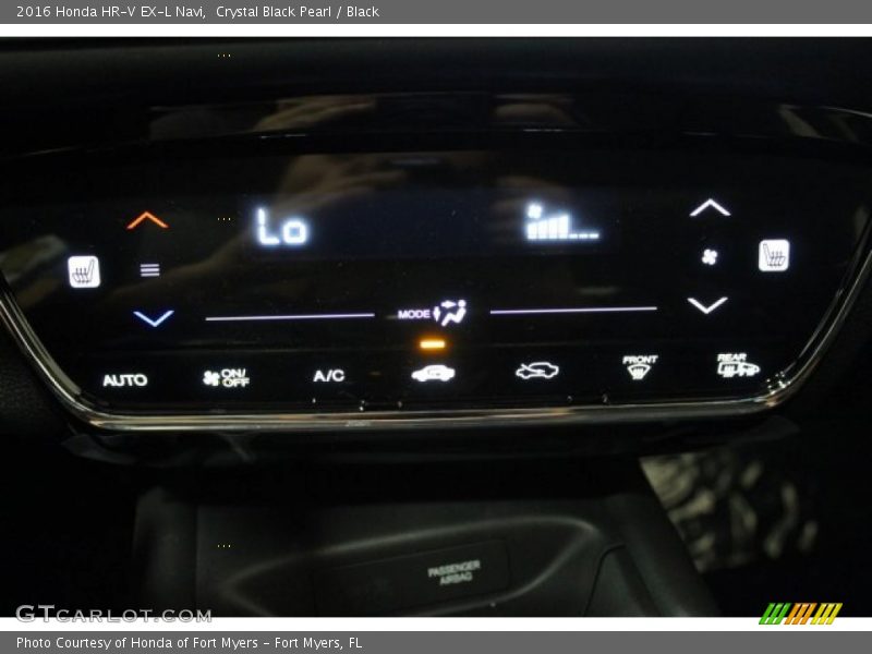 Crystal Black Pearl / Black 2016 Honda HR-V EX-L Navi