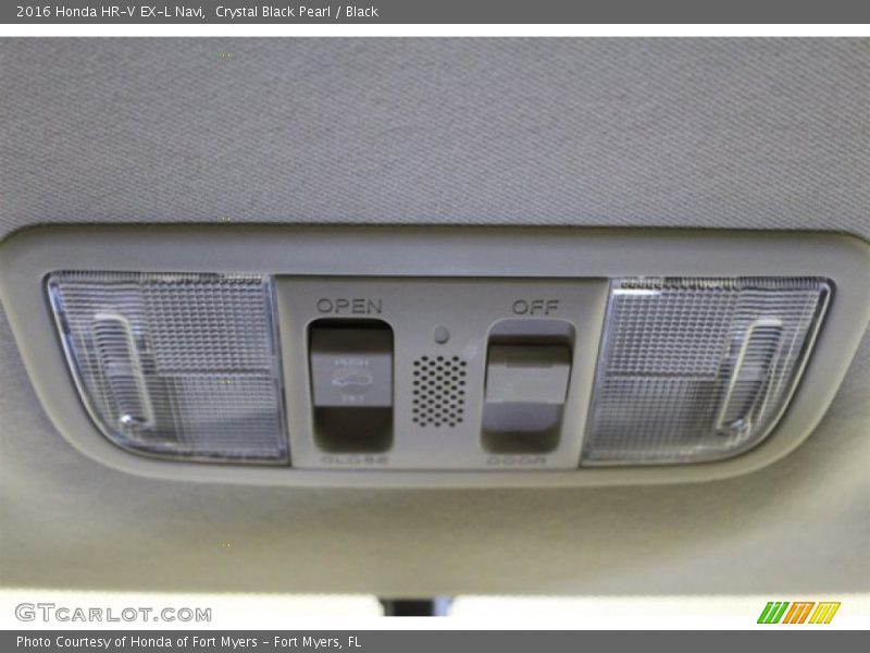 Crystal Black Pearl / Black 2016 Honda HR-V EX-L Navi