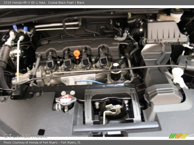 Crystal Black Pearl / Black 2016 Honda HR-V EX-L Navi