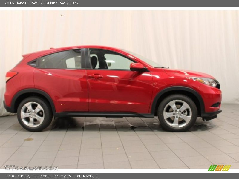 Milano Red / Black 2016 Honda HR-V LX