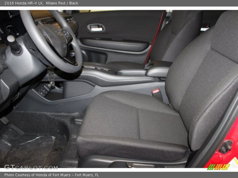 Milano Red / Black 2016 Honda HR-V LX