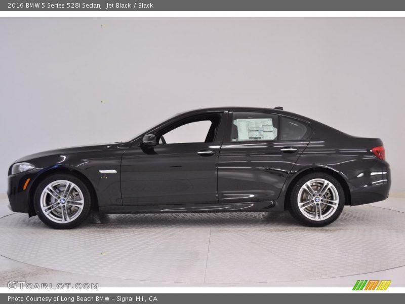 Jet Black / Black 2016 BMW 5 Series 528i Sedan