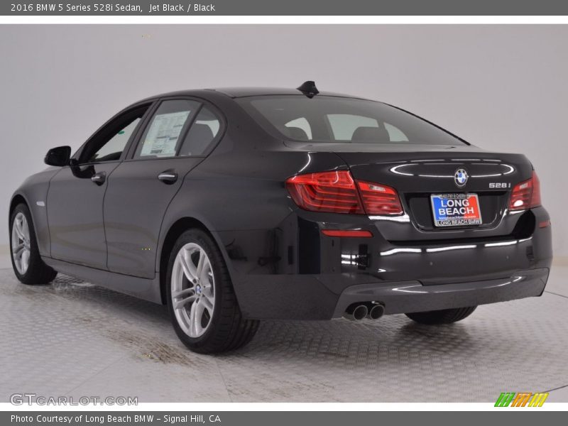 Jet Black / Black 2016 BMW 5 Series 528i Sedan