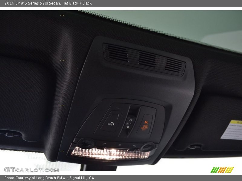 Jet Black / Black 2016 BMW 5 Series 528i Sedan