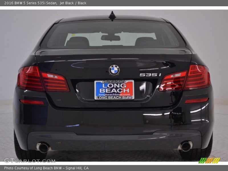 Jet Black / Black 2016 BMW 5 Series 535i Sedan