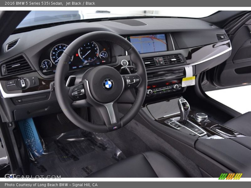 Jet Black / Black 2016 BMW 5 Series 535i Sedan