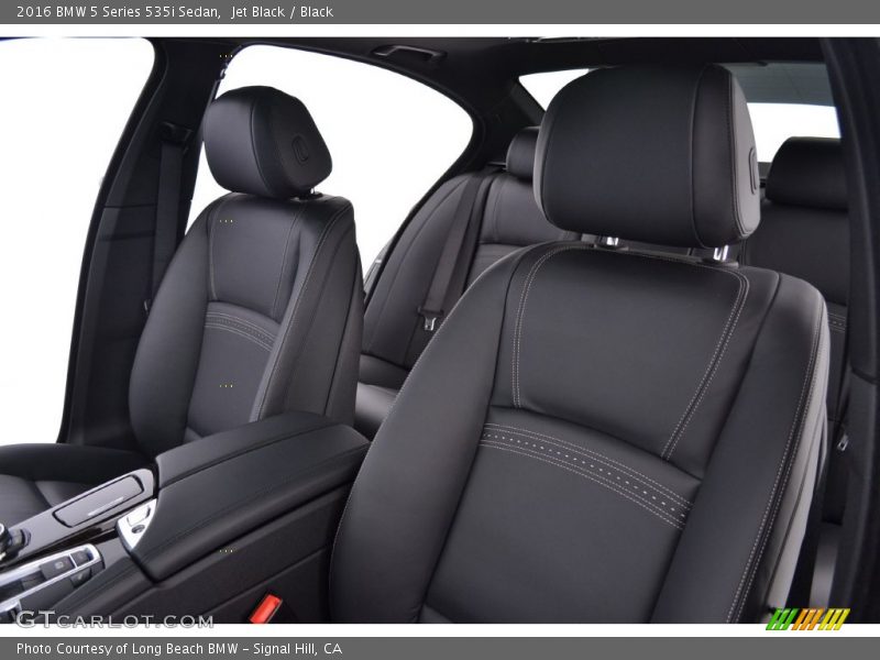 Jet Black / Black 2016 BMW 5 Series 535i Sedan