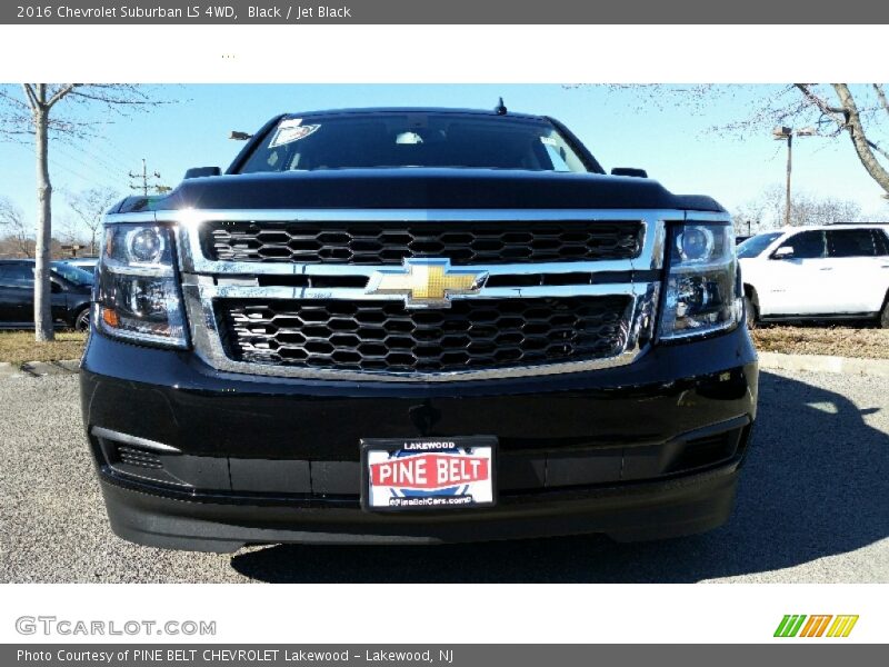 Black / Jet Black 2016 Chevrolet Suburban LS 4WD