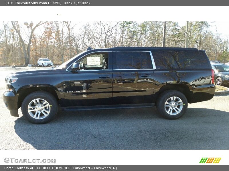 Black / Jet Black 2016 Chevrolet Suburban LS 4WD
