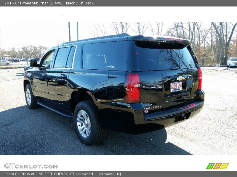 Black / Jet Black 2016 Chevrolet Suburban LS 4WD