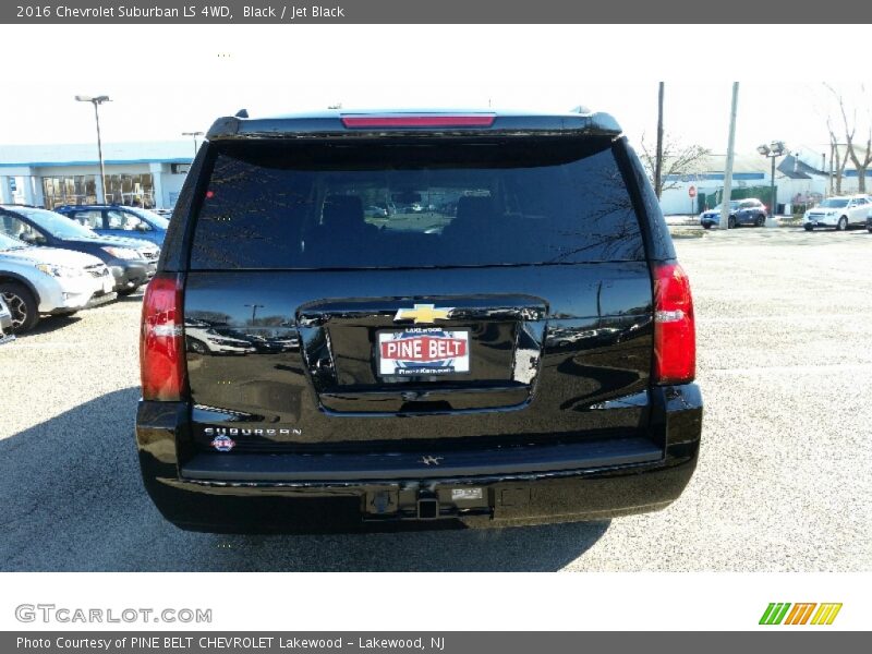Black / Jet Black 2016 Chevrolet Suburban LS 4WD
