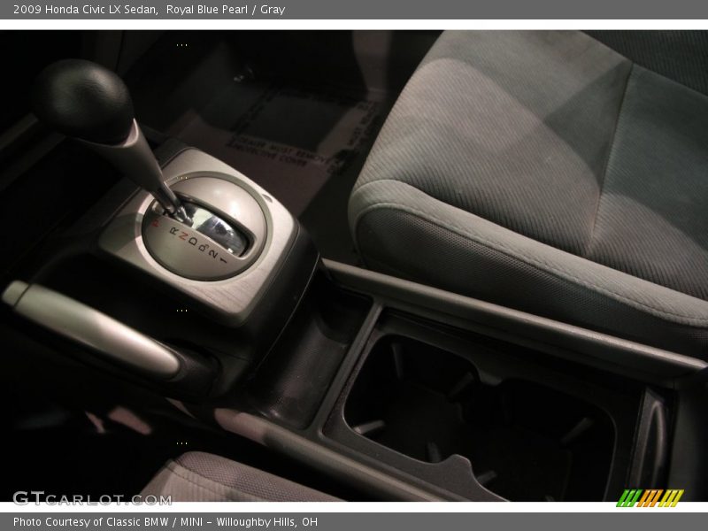Royal Blue Pearl / Gray 2009 Honda Civic LX Sedan
