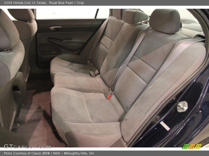 Royal Blue Pearl / Gray 2009 Honda Civic LX Sedan