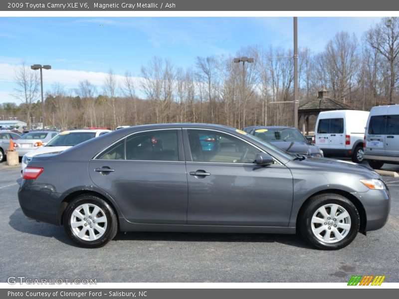 Magnetic Gray Metallic / Ash 2009 Toyota Camry XLE V6