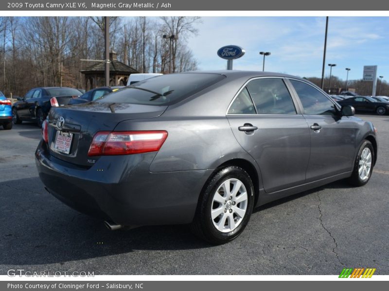 Magnetic Gray Metallic / Ash 2009 Toyota Camry XLE V6