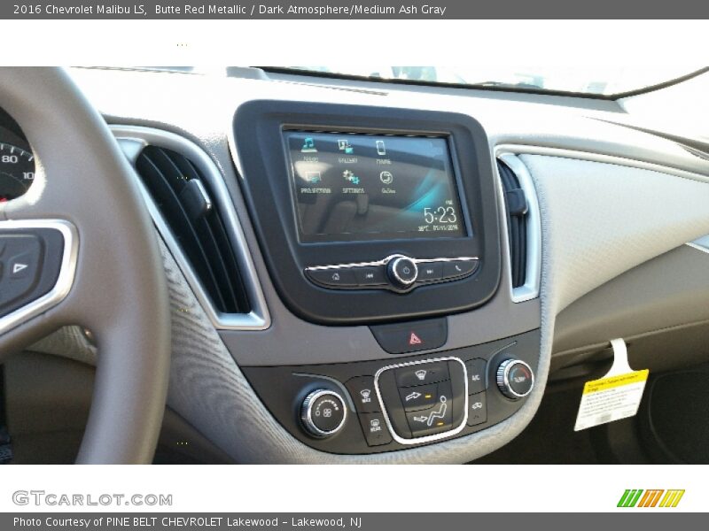 Butte Red Metallic / Dark Atmosphere/Medium Ash Gray 2016 Chevrolet Malibu LS