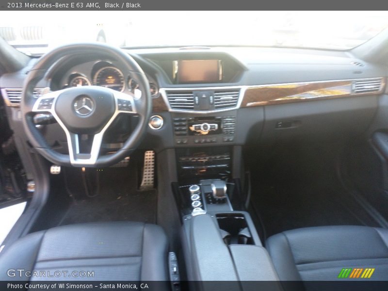 Black / Black 2013 Mercedes-Benz E 63 AMG