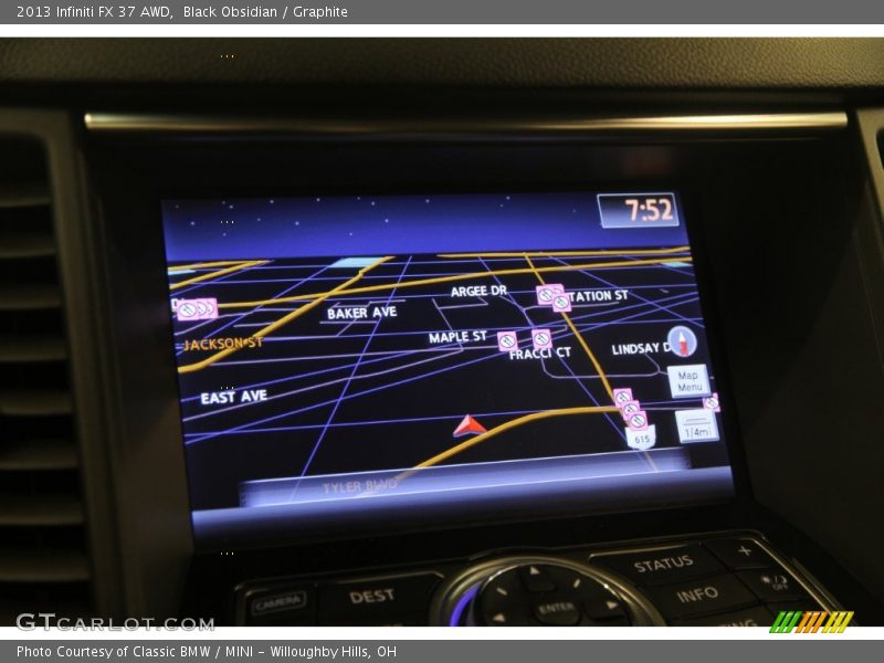 Black Obsidian / Graphite 2013 Infiniti FX 37 AWD