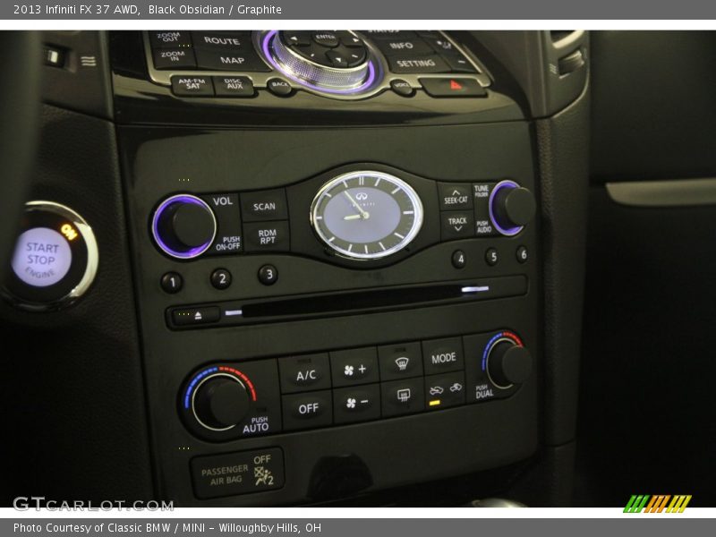 Black Obsidian / Graphite 2013 Infiniti FX 37 AWD